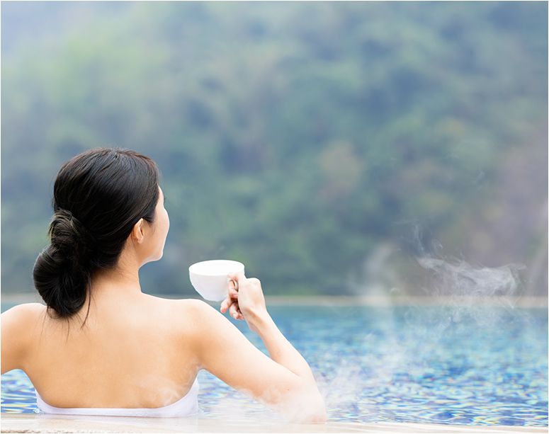 Ukiyo - Hot spring water